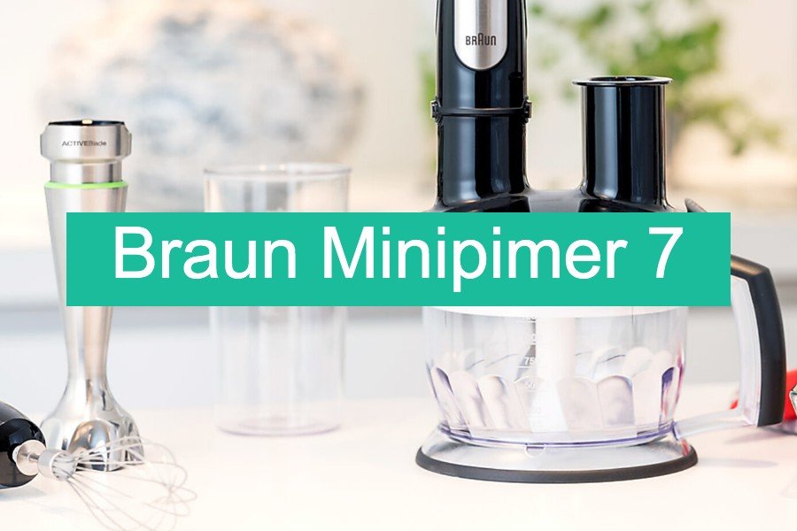 Batidoras Braun Minipimer 7 - Mejor precio, características y accesorios